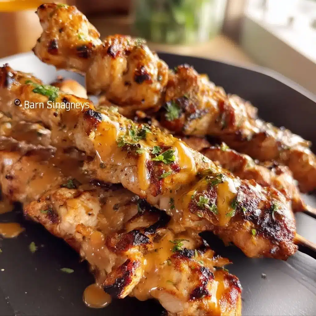 Bang Bang Chicken Skewers
