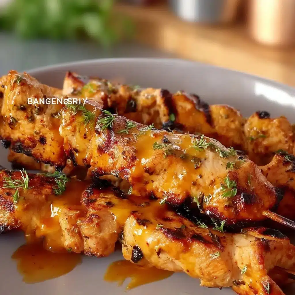 Bang Bang Chicken Skewers