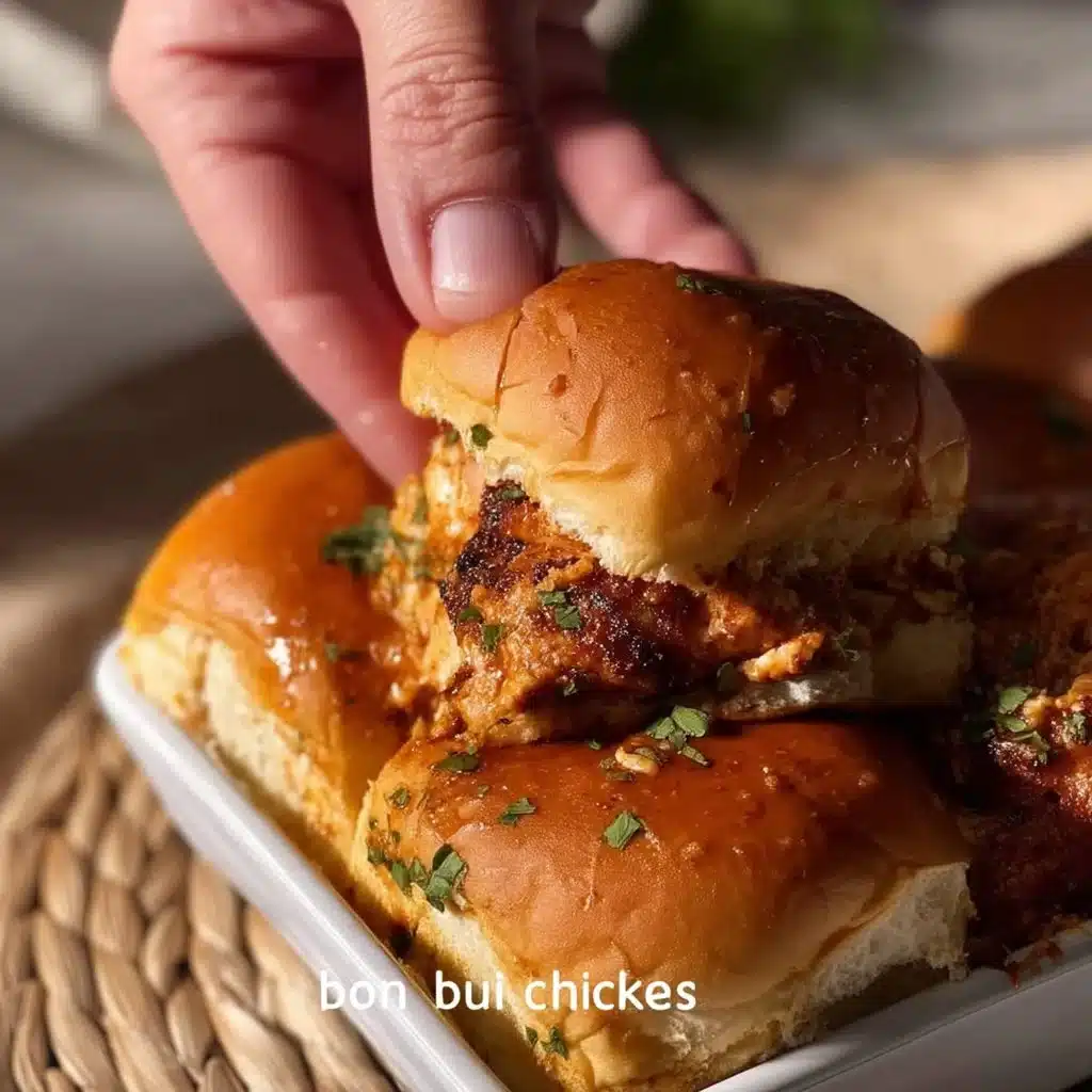 Bbq Cajun Chicken Sliders