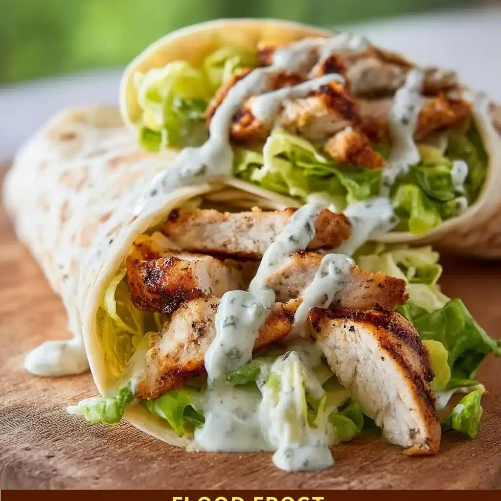Best Grilled Chicken Wraps