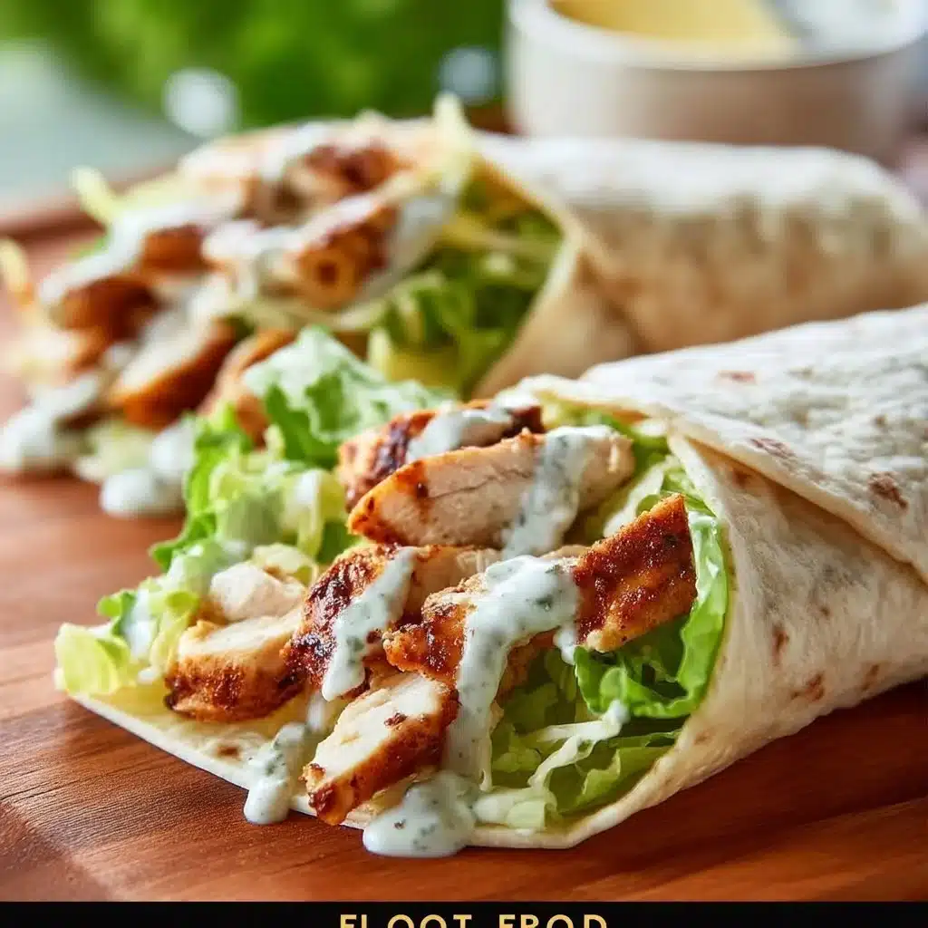 Best Grilled Chicken Wraps
