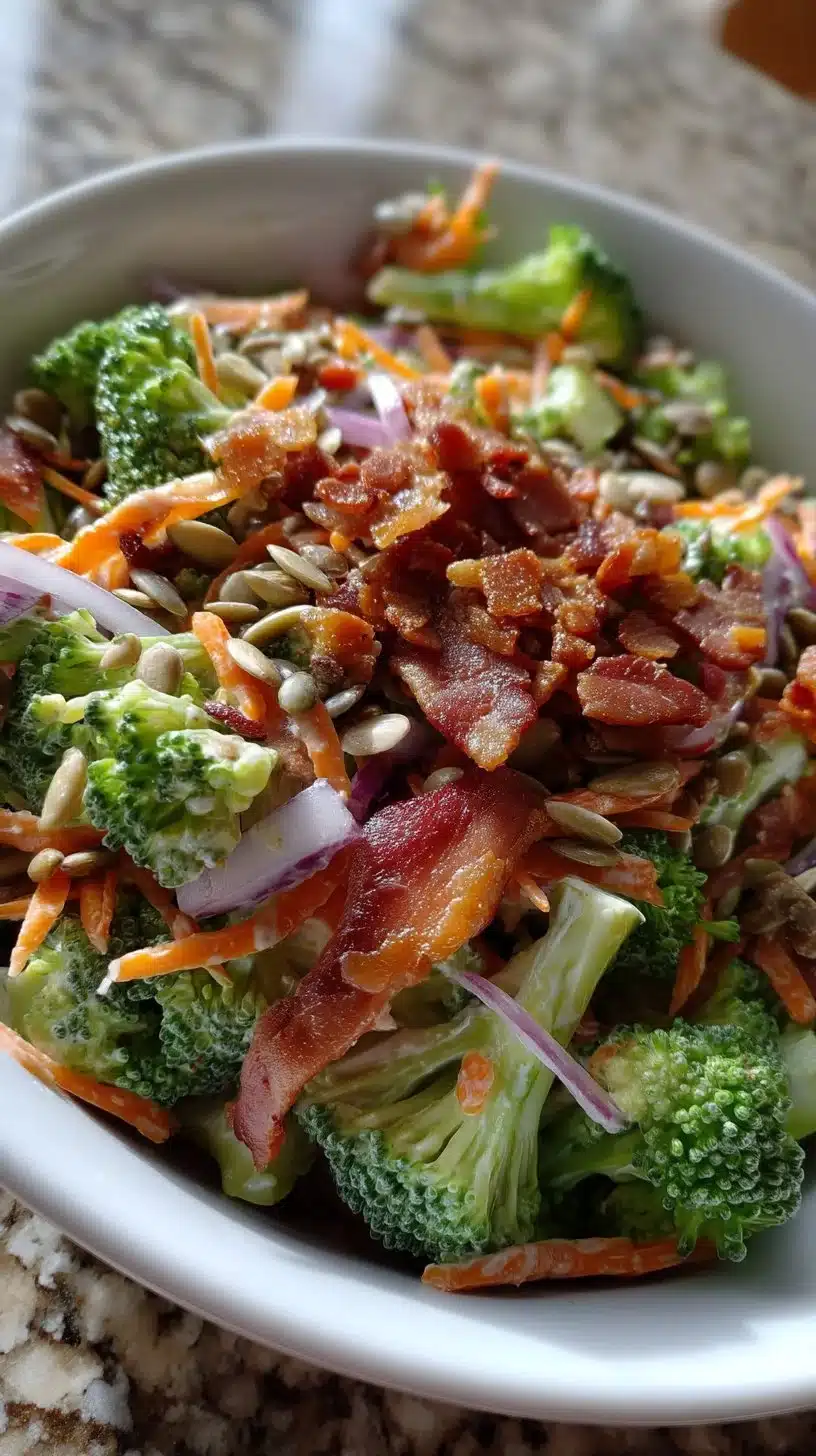 Broccoli Crunch Salad with Bacon