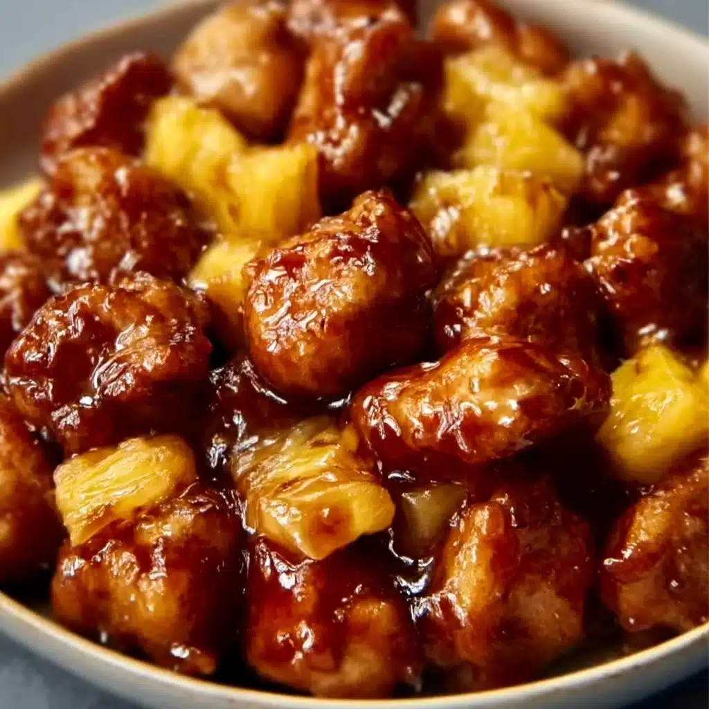 Brown Sugar Pineapple Chicken