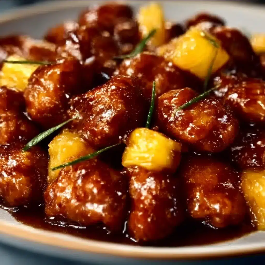 Brown Sugar Pineapple Chicken