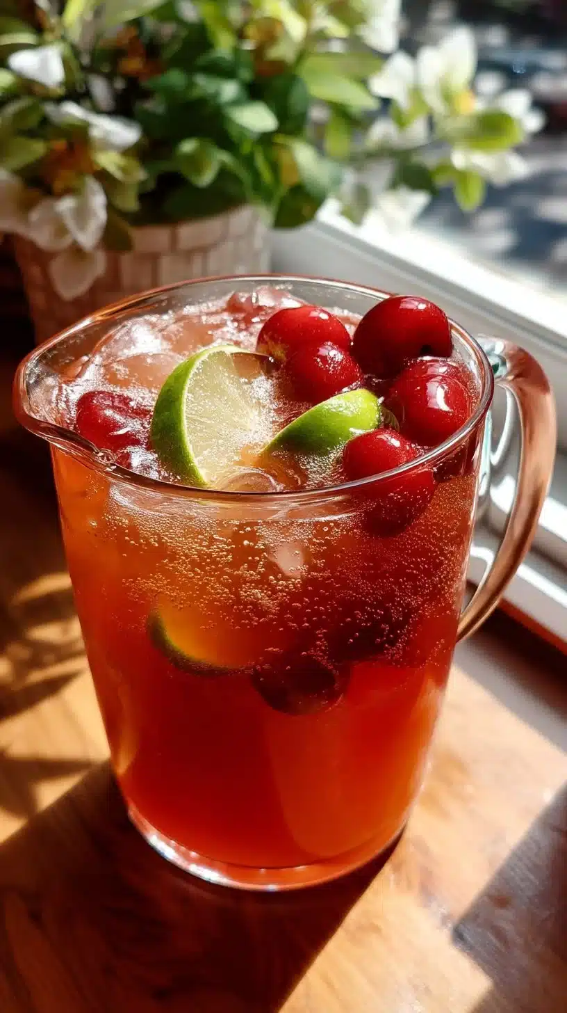 Cherry Citrus Sparkling Punch