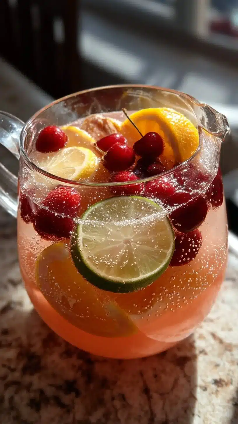 Cherry Citrus Sparkling Punch
