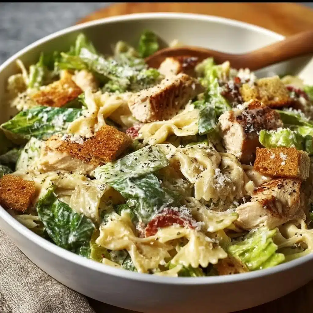 Chicken Caesar Pasta Salad