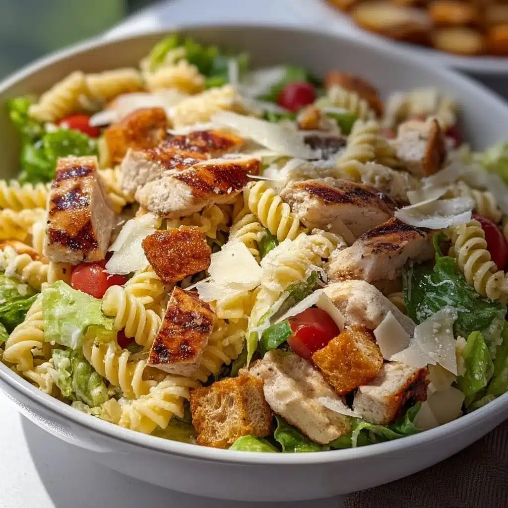 Chicken Caesar Pasta Salad