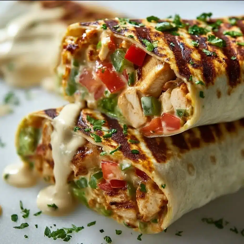 Chipotle Ranch Grilled Chicken Burrito