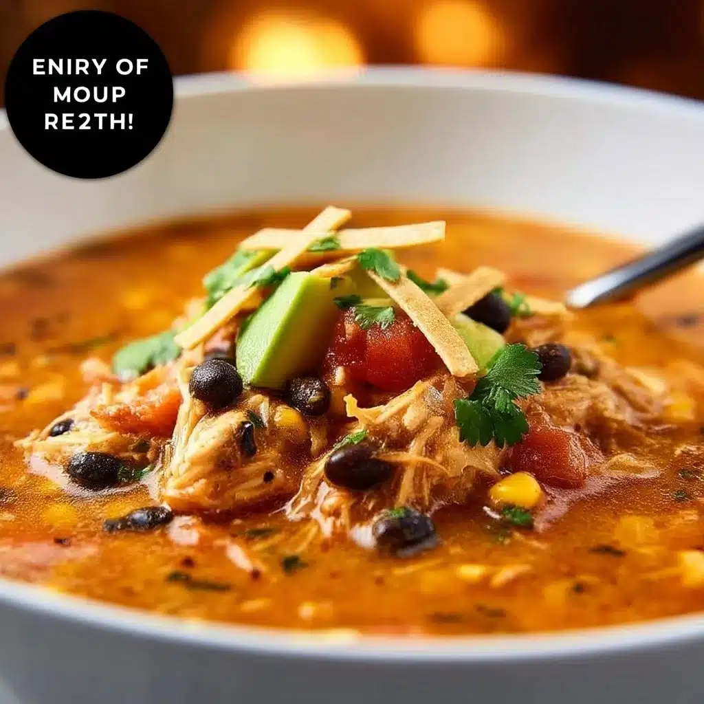 Classic Chicken Tortilla Soup