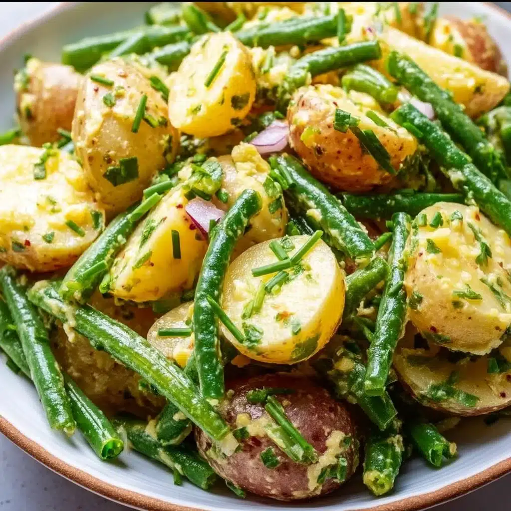 Creamy Green Bean Potato Salad