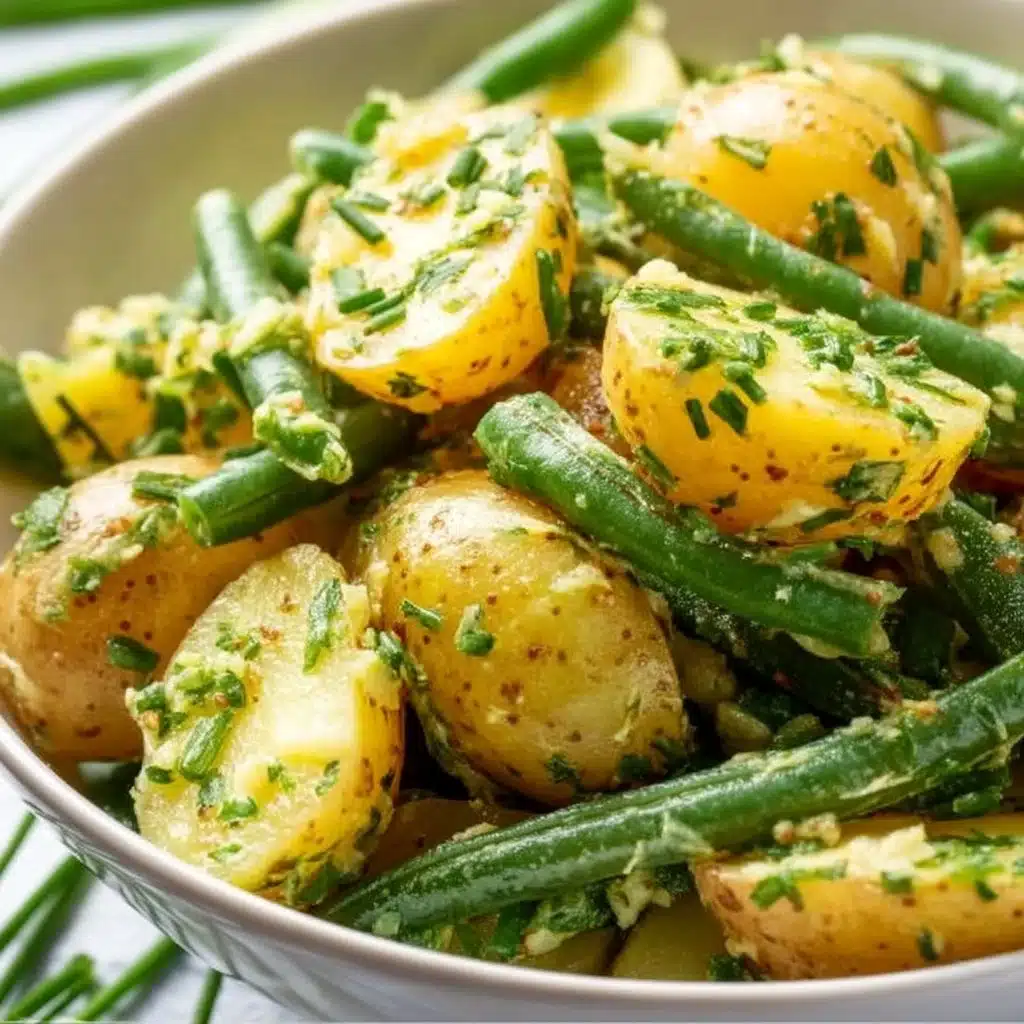 Creamy Green Bean Potato Salad