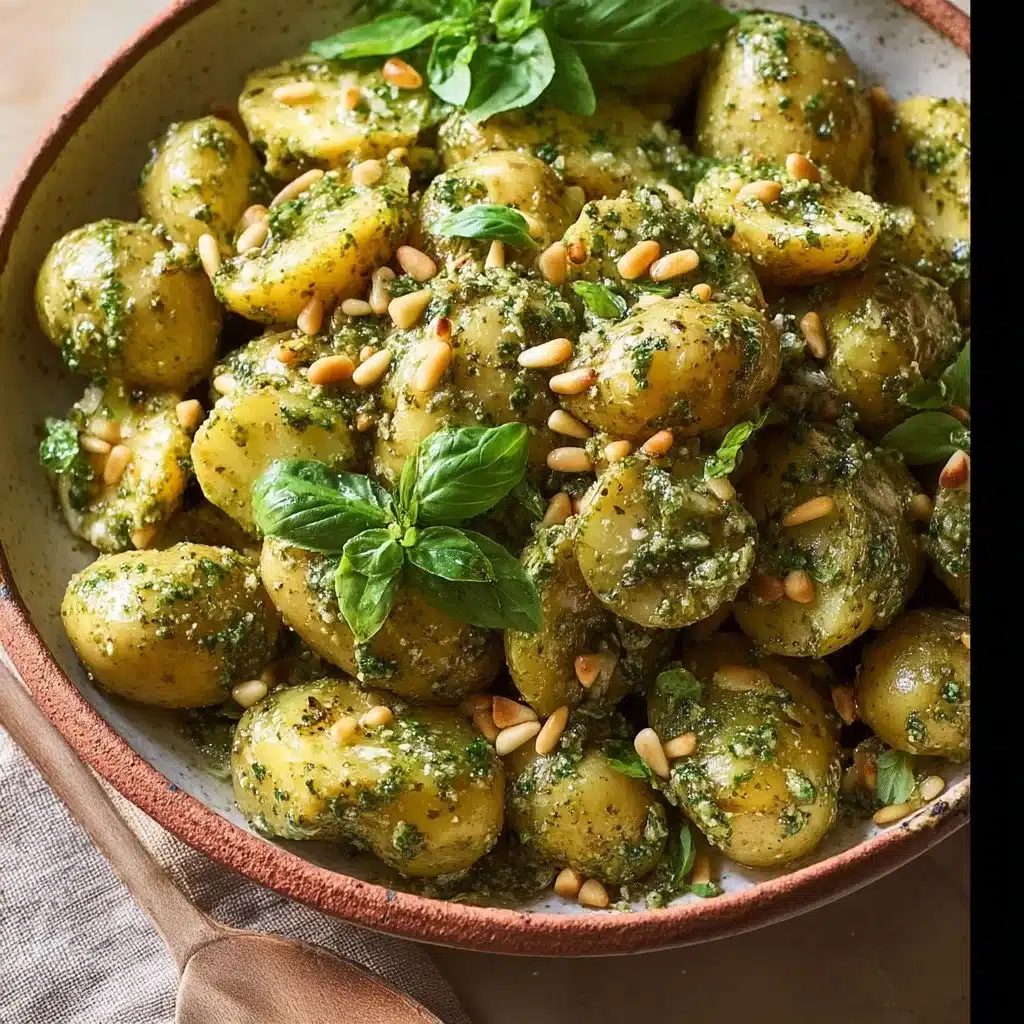 Creamy Vegan Pesto Potato Salad