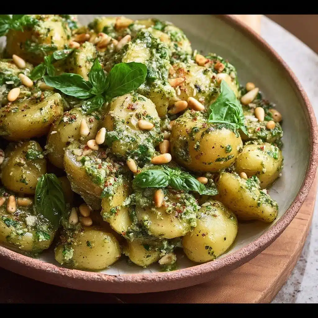 Creamy Vegan Pesto Potato Salad