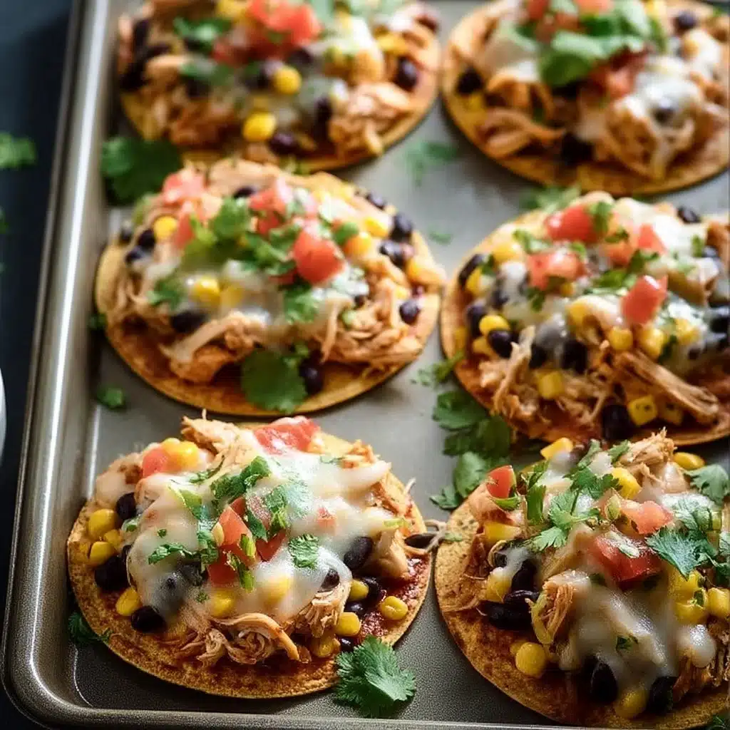 Crispy Rotisserie Chicken Tostadas