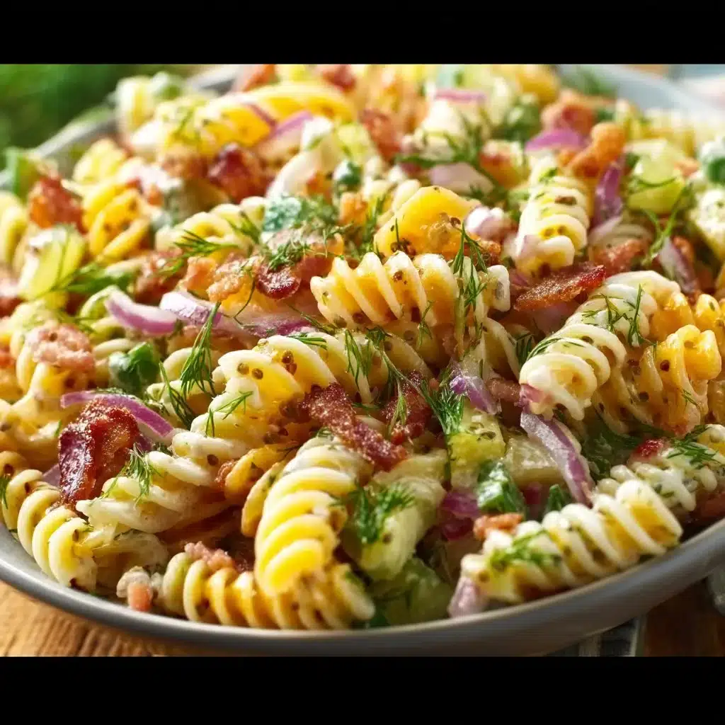 Dill Pickle Bacon Pasta Salad That Will Wow Your Taste Buds