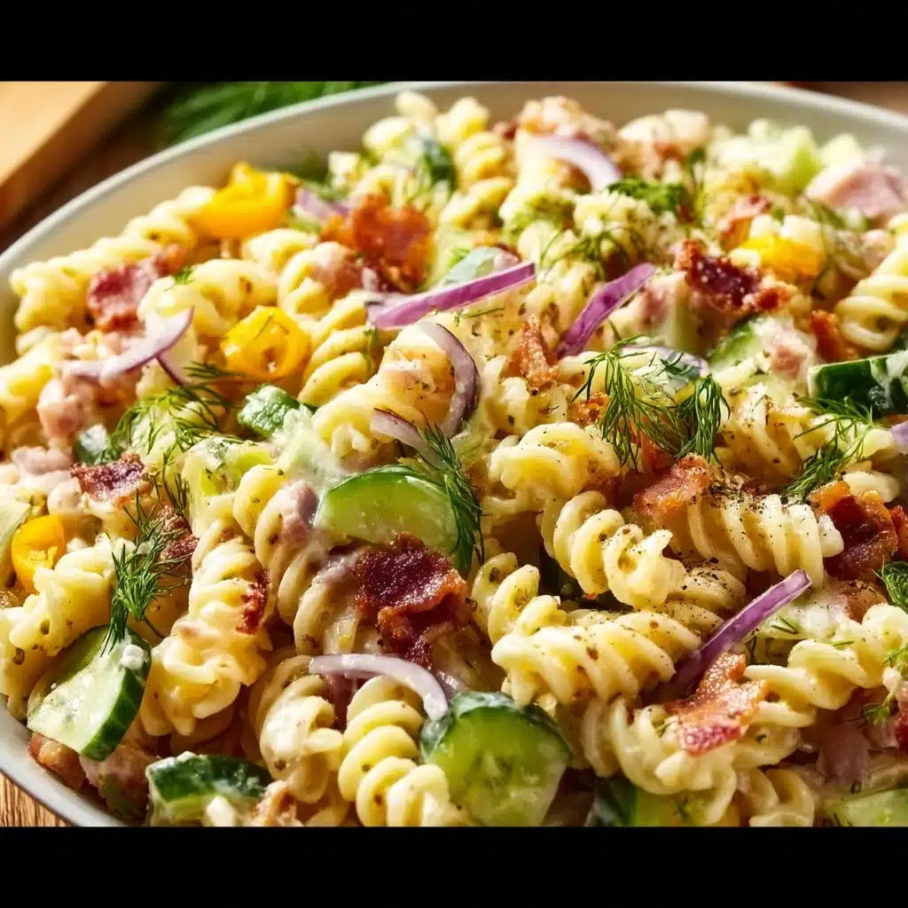 Dill Pickle Bacon Pasta Salad That Will Wow Your Taste Buds