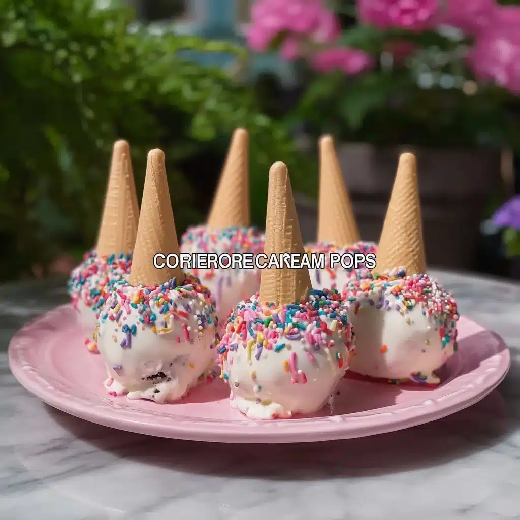DIY Ice Cream Cakes & Pops