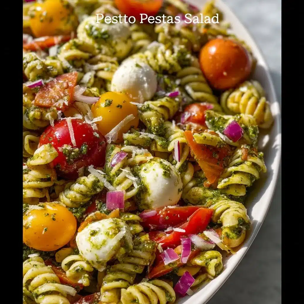 Easy Pesto Pasta Salad