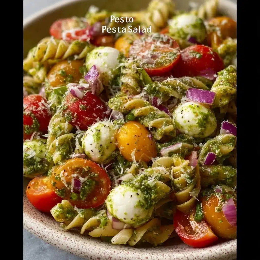 Easy Pesto Pasta Salad
