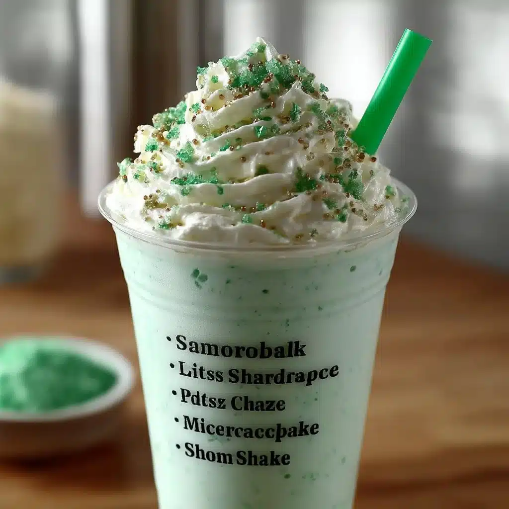 Easy Shamrock Shake