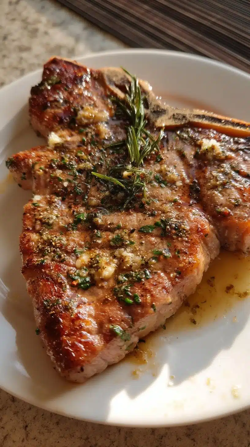 Father’s Day T-Bone Steak with Cowboy Butter