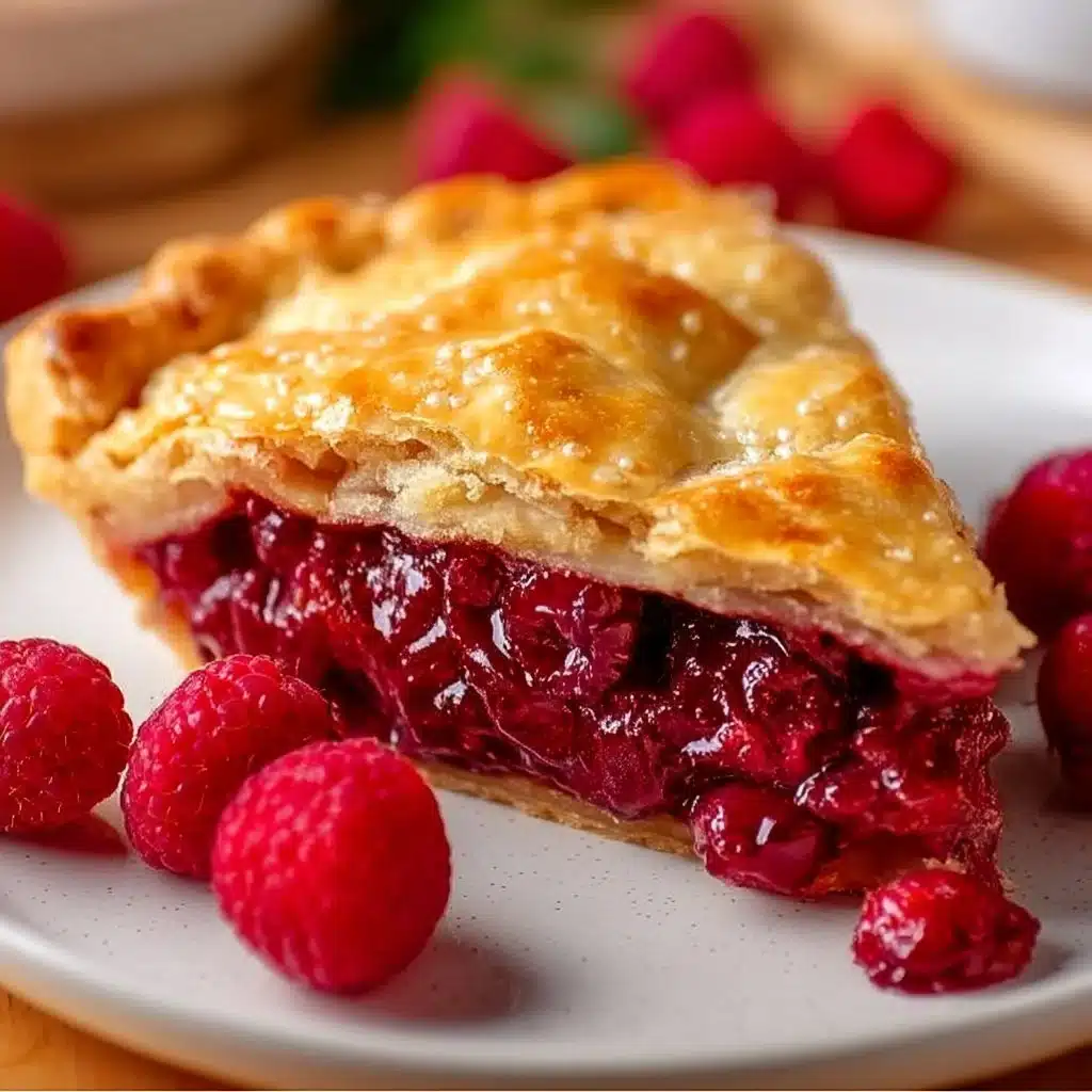 Flaky Crust Raspberry Pie