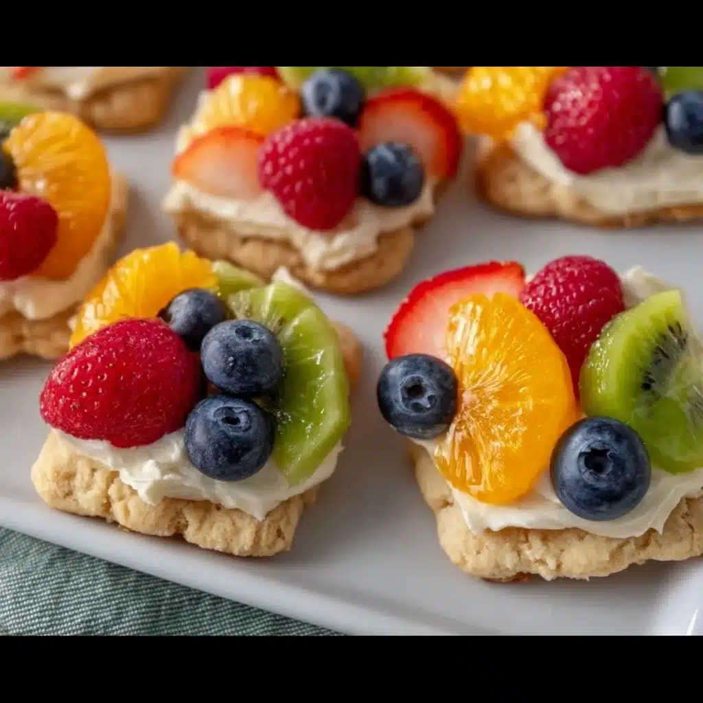 Fruit Pizza Cookies