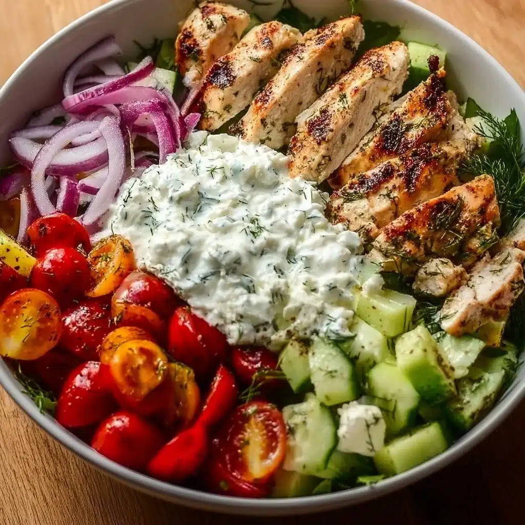 Greek Chicken Bowls