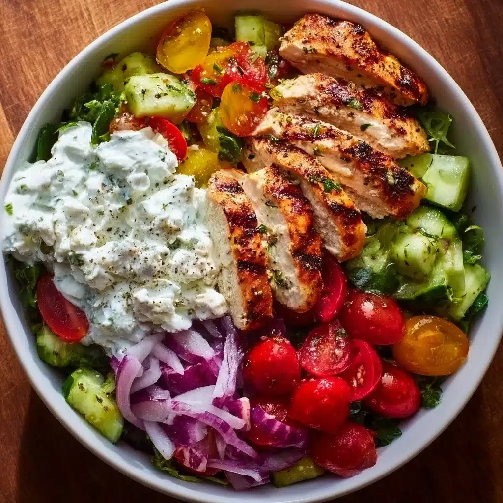 Greek Chicken Bowls