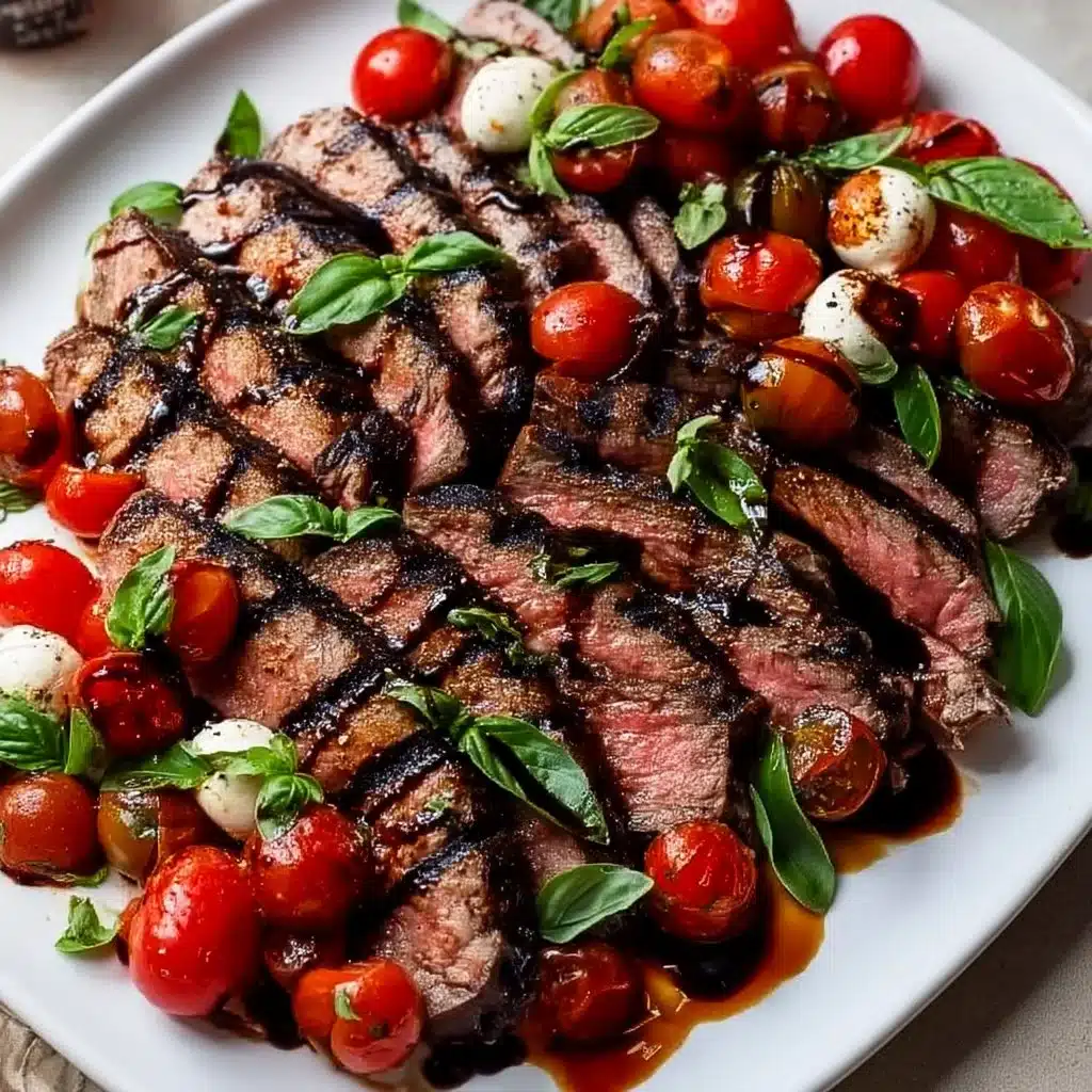 Grilled Caprese Steak