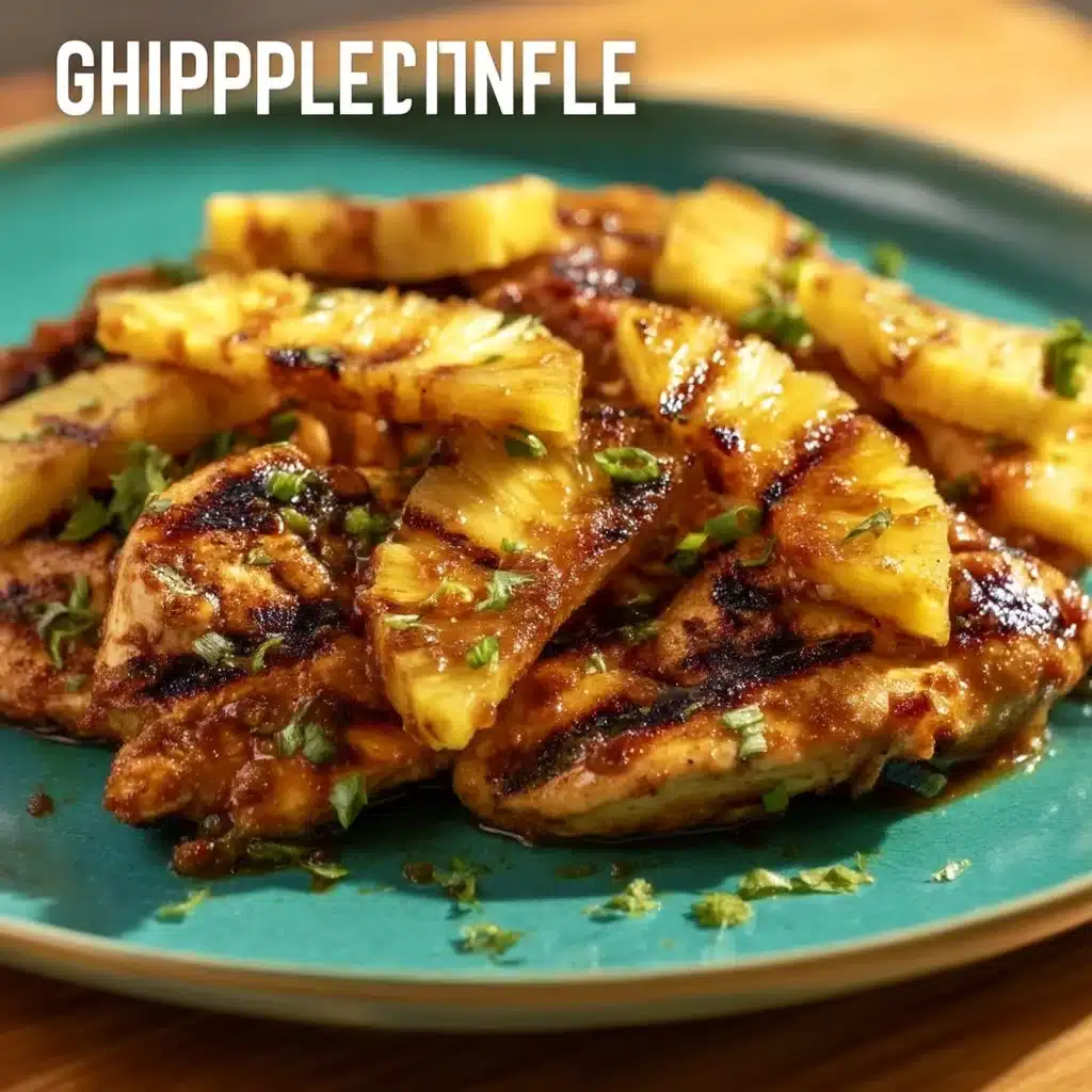 Grilled Chicken with Pineapple