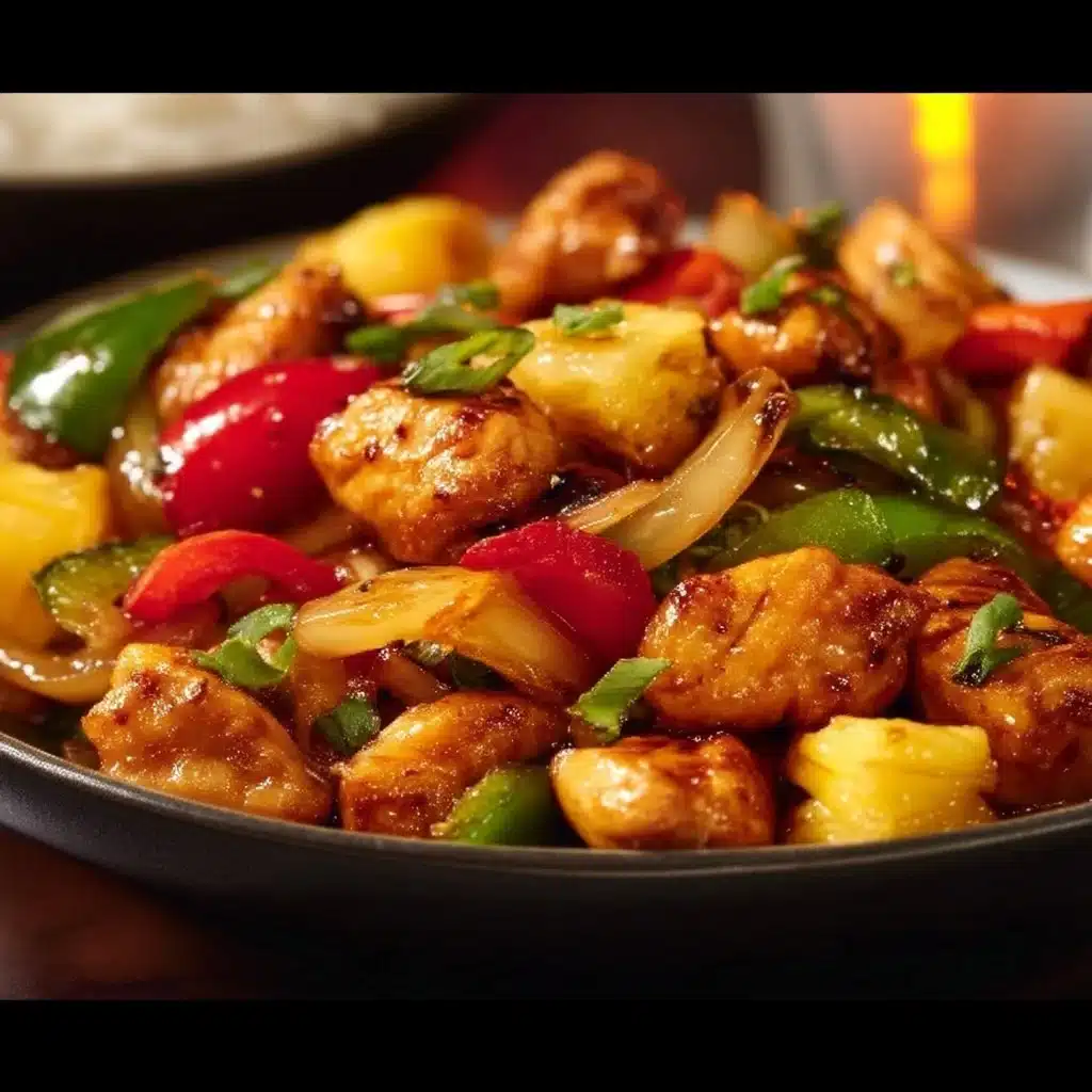 Hawaiian Chicken Sheet Pan