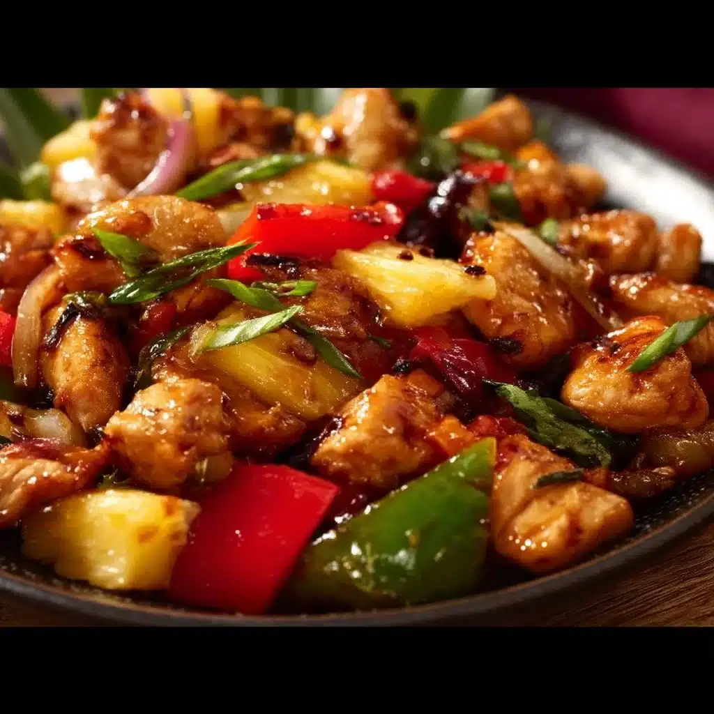 Hawaiian Chicken Sheet Pan