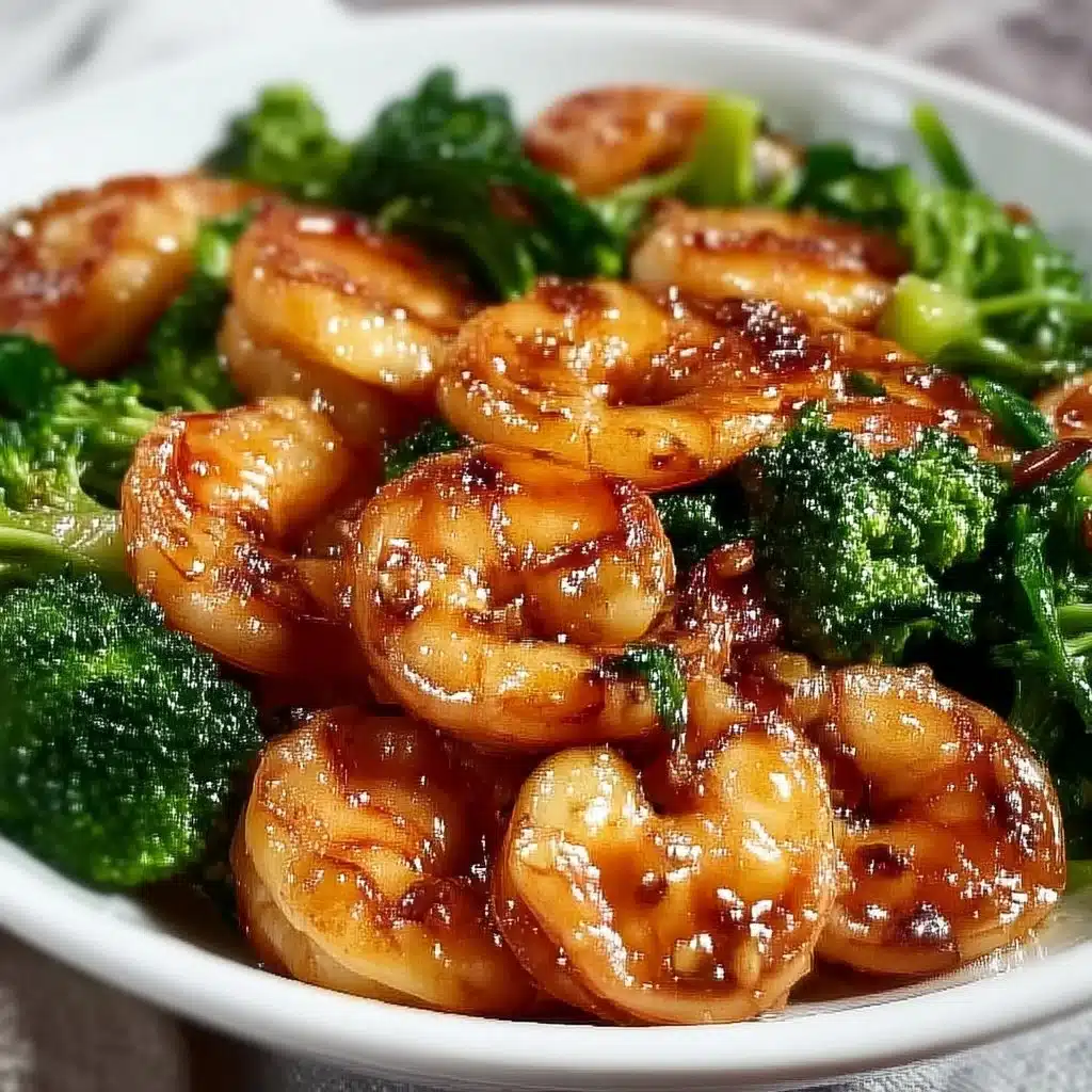 High-Protein Honey Garlic Shrimp