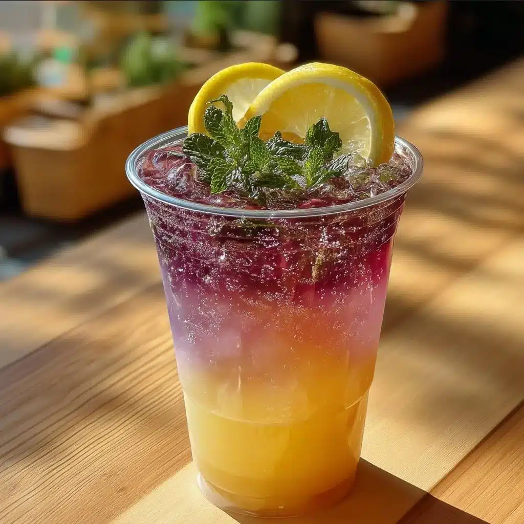 Honey Lemon Pink Soda