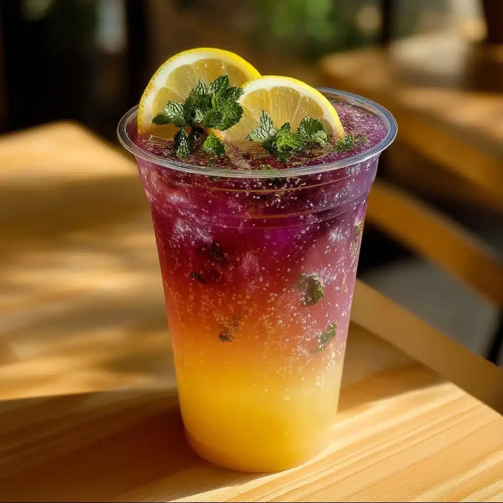 Honey Lemon Pink Soda