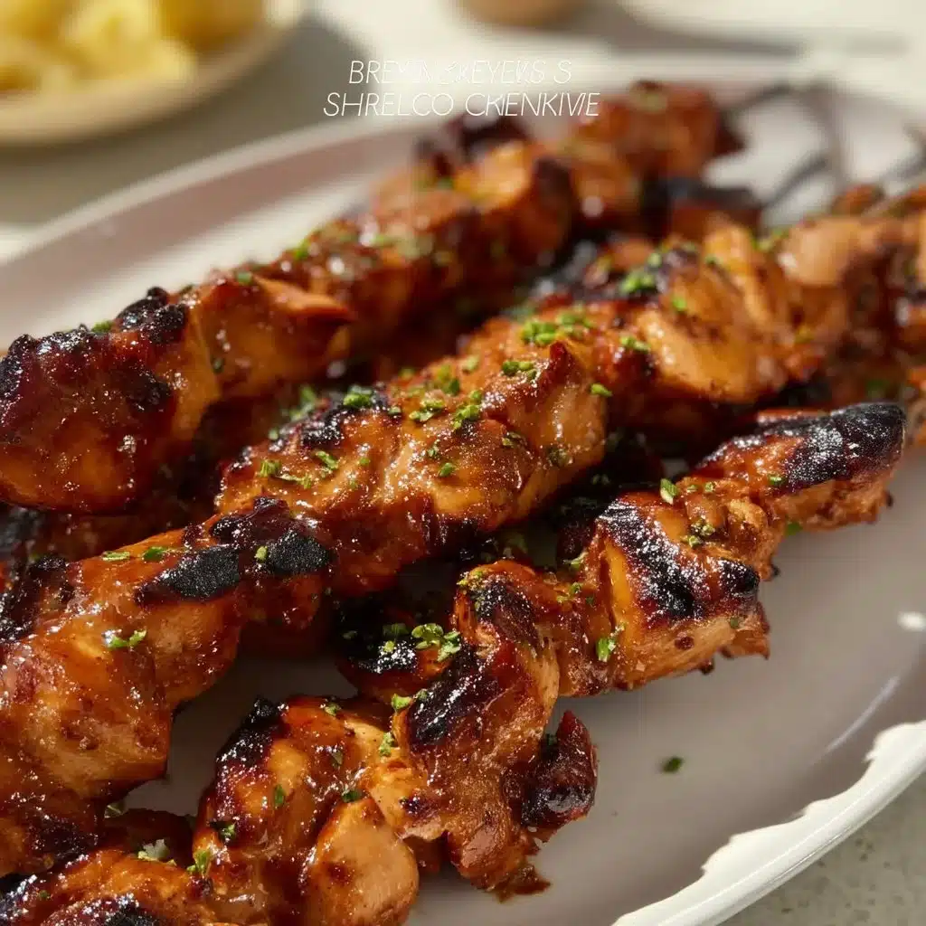 Juicy BBQ Chicken Skewers