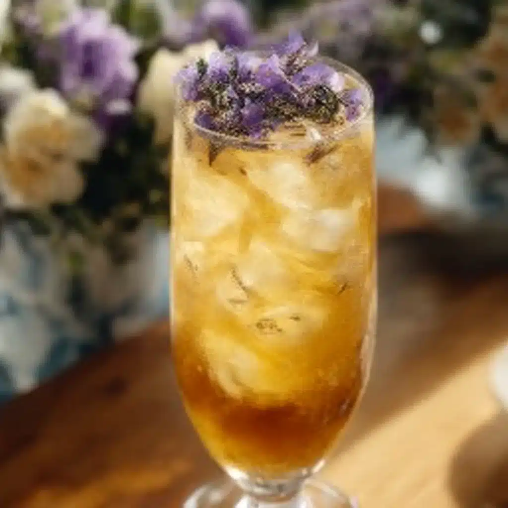 Lavender Vanilla Cream Soda Mocktail
