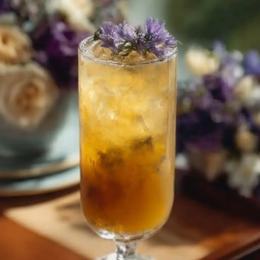 Lavender Vanilla Cream Soda Mocktail
