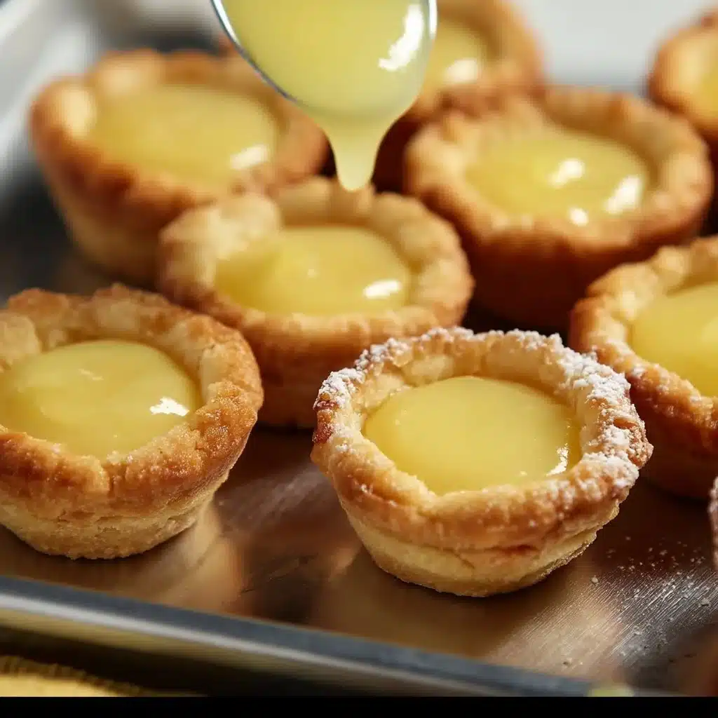 Lemon Bar Cookie Cups