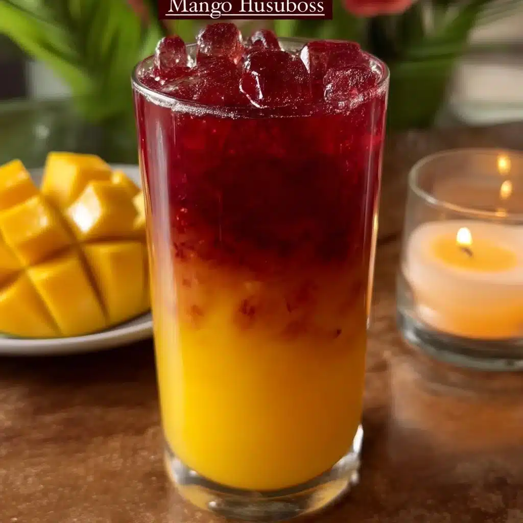 Mango Hibiscus Iced Tea