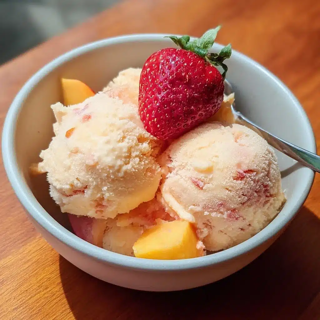 Mango Strawberry Sorbet