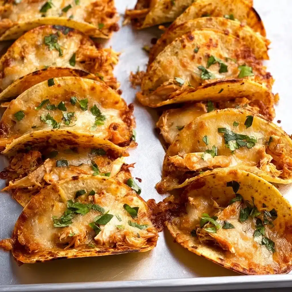 Mini Baked Chicken Tacos
