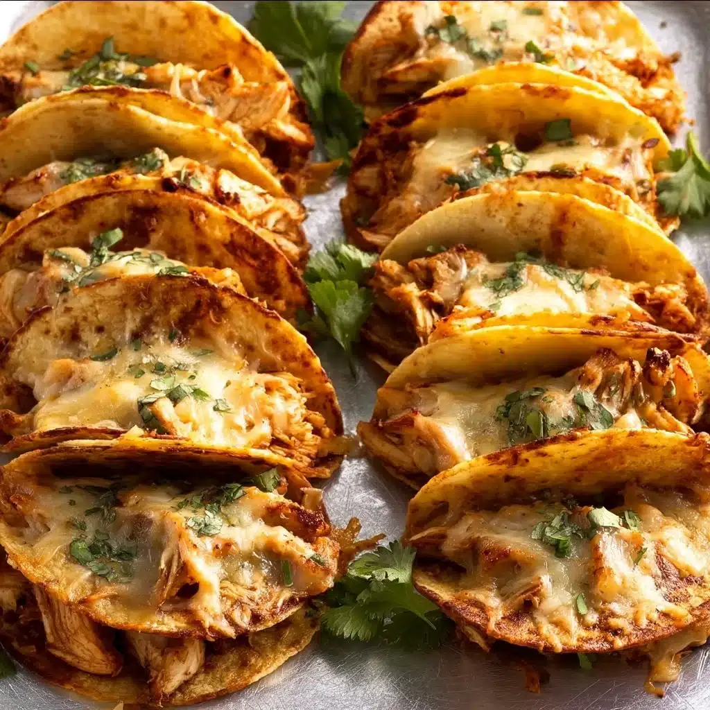 Mini Baked Chicken Tacos