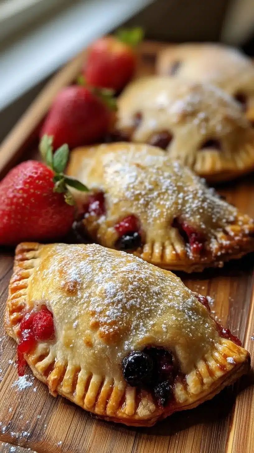 Mini Berry Hand Pies for Summer Parties