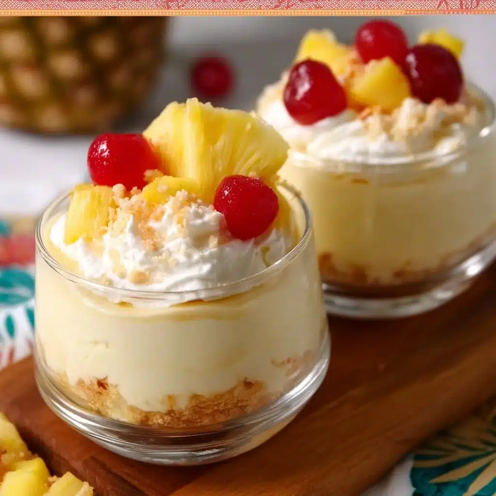 No-Bake Pineapple Cheesecake Mousse