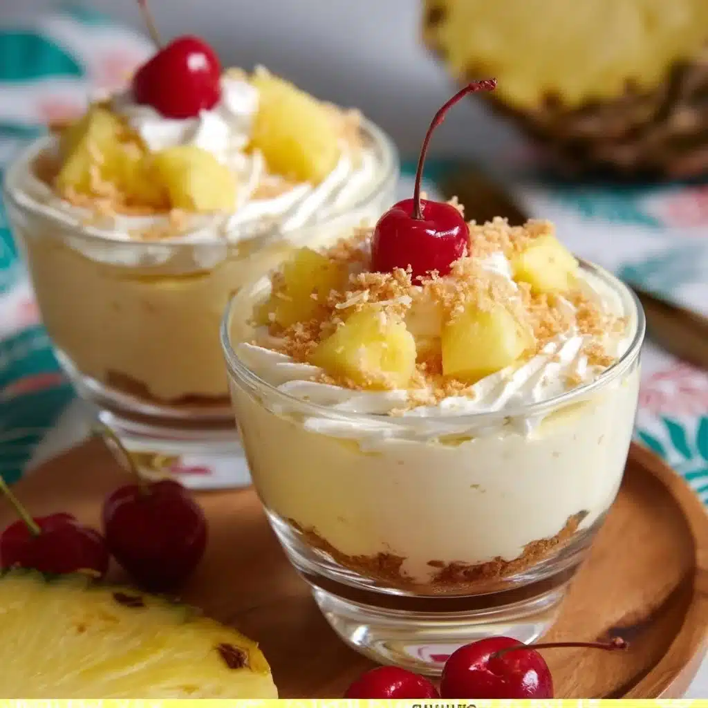 No-Bake Pineapple Cheesecake Mousse