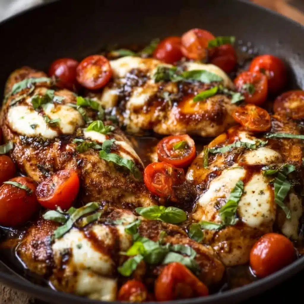 One-Pan Juicy Chicken with Balsamic Sauce