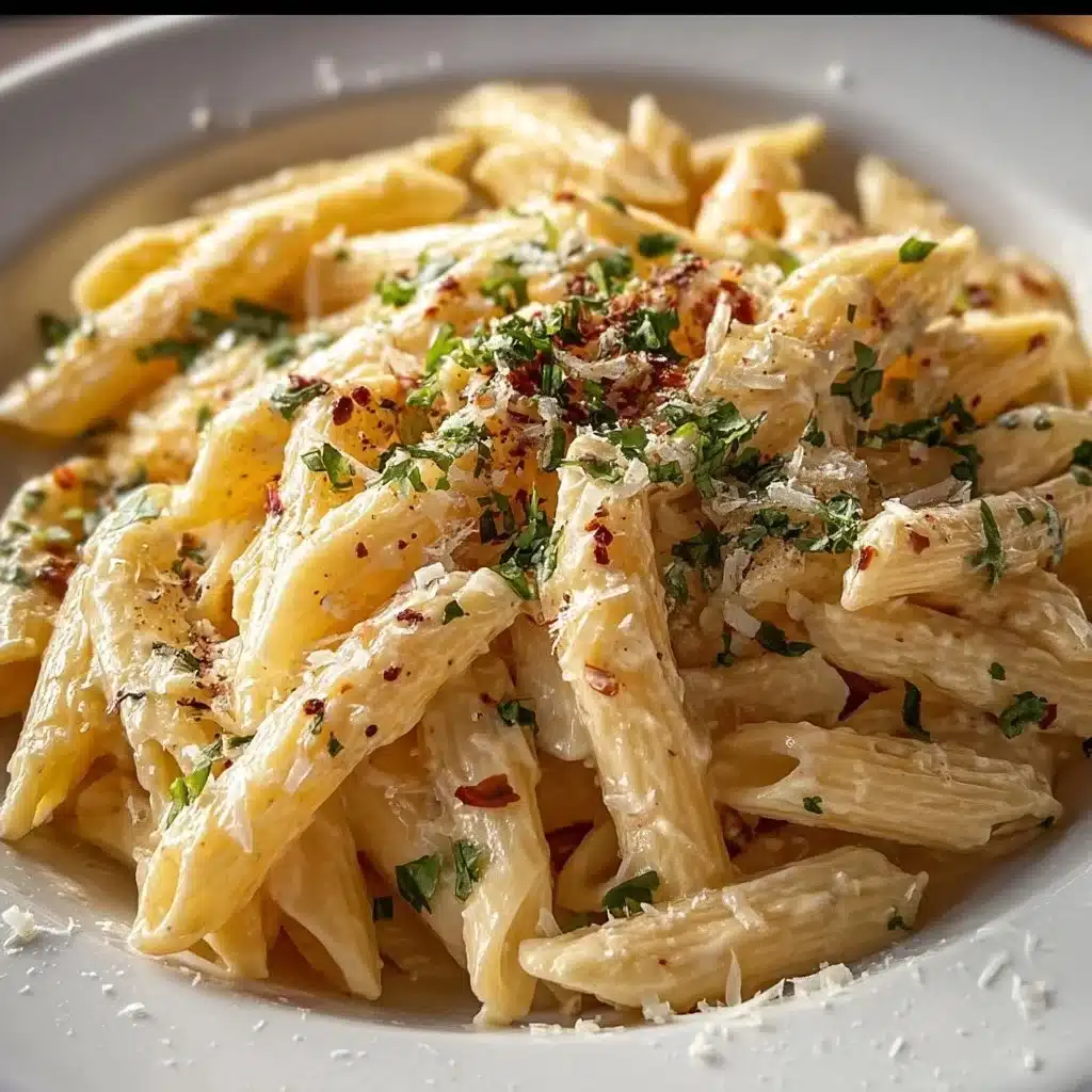 One Pot Creamy Garlic Pasta
